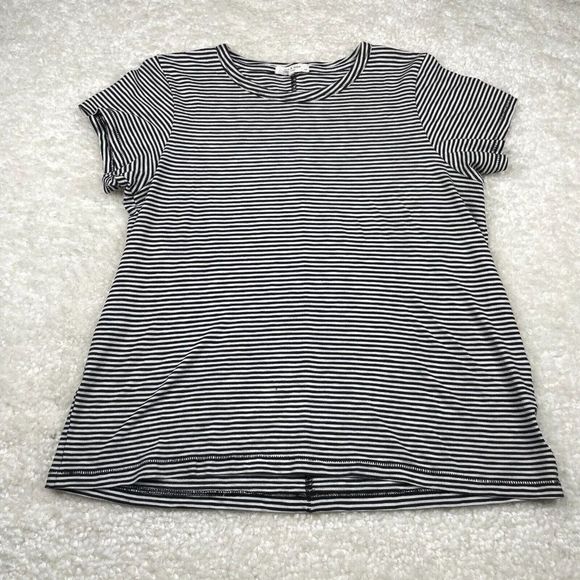 rag & bone Tops - Rag & Bone White/Black Striped Tee